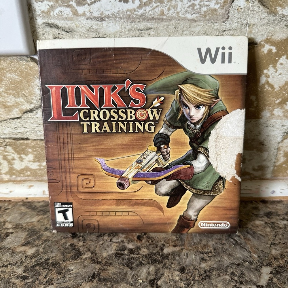 Link's Crossbow Training (Nintendo Wii, 2007) Free shipping Fast
